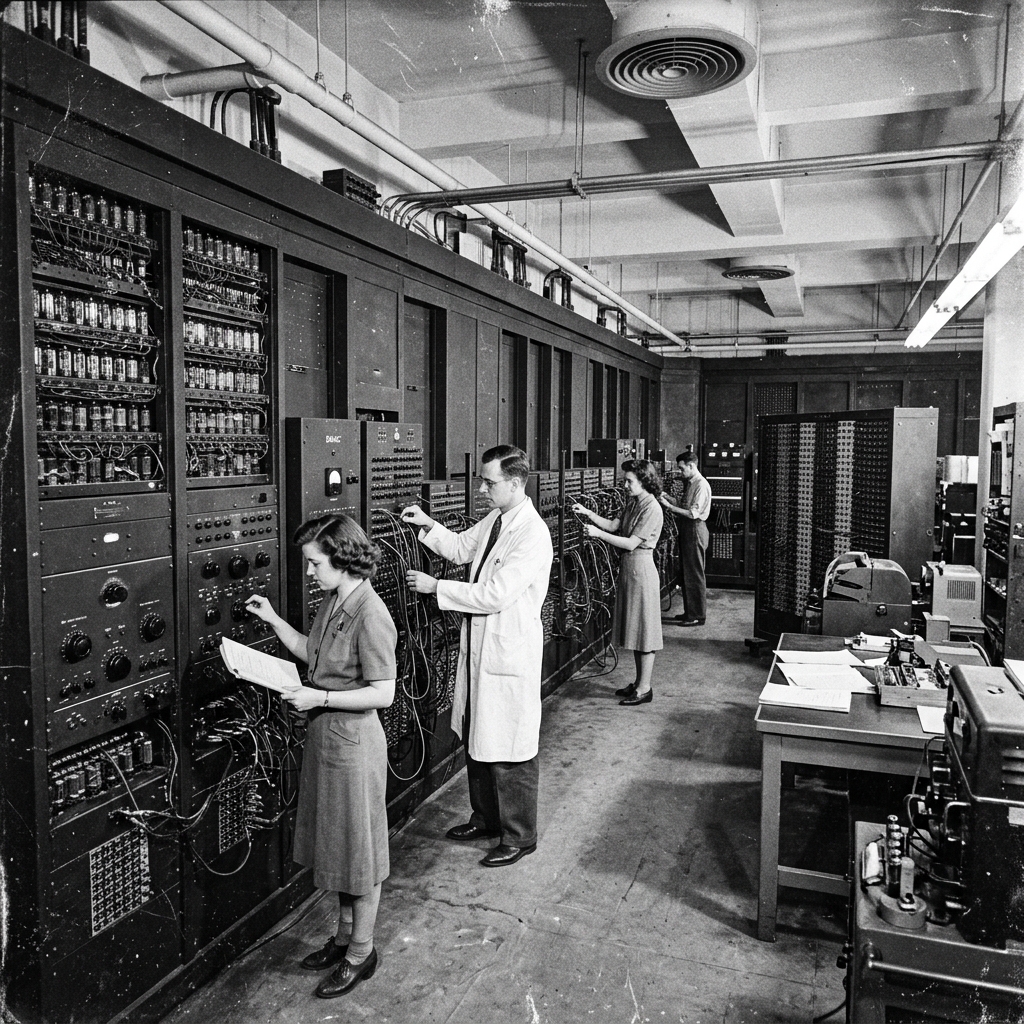 ENIAC Room-Sized Computer